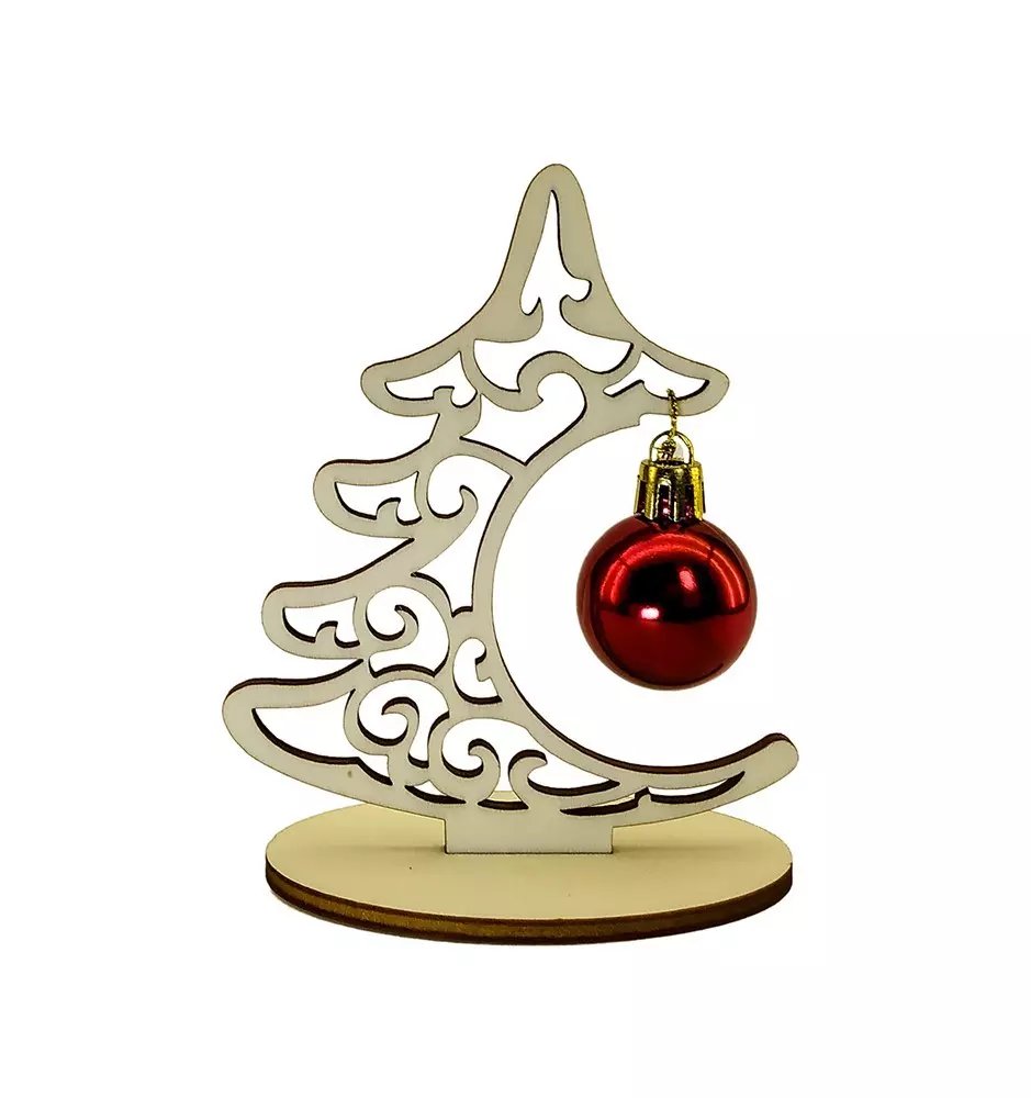 Decorative Wooden Christmas Tree-Christmas-Pinedecor