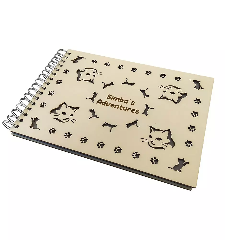 Personalized Cat Photo Album-Photo albums-Pinedecor