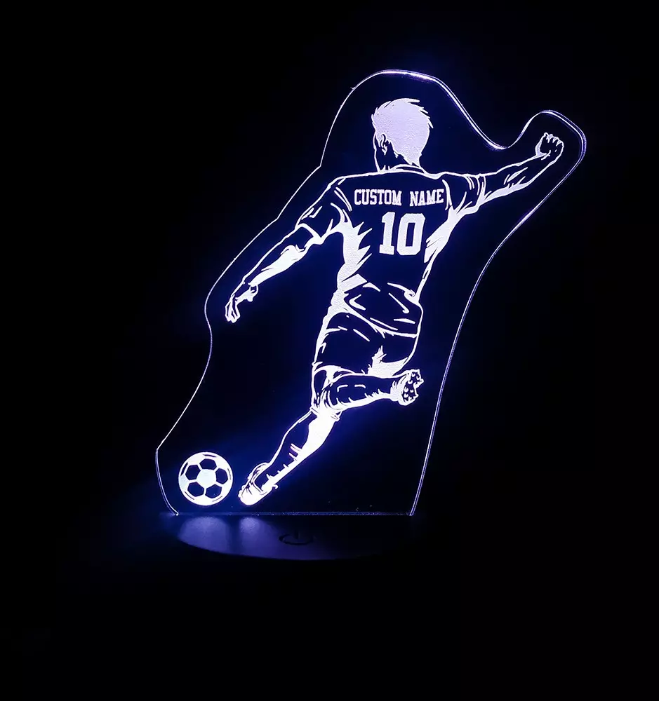 Veilleuse de football personnalisée-Veilleuses LED-Pinedecor