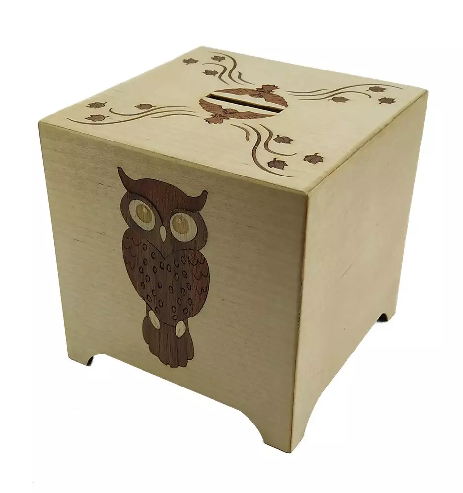 Money Box Cute Owl-Money Boxes-Pinedecor