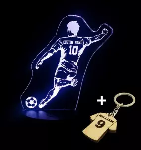 Personalized Football Gift set with custom name and number